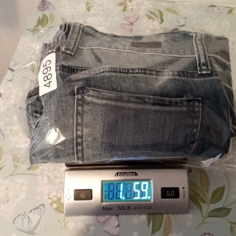 Kut From The Cloth Elena Super Flare Raw Hem Mid Rise  Long Womens 4 - Picture 12 of 12